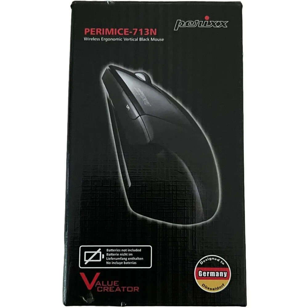 Perixx PERIMICE-713N Wireless 2.4G Optical Ergonomic Vertical Mouse